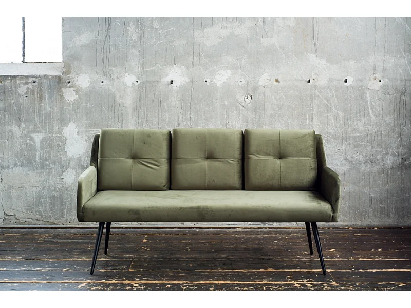 Esszimmerbank - Dunkelgrün Velvet - PIRI