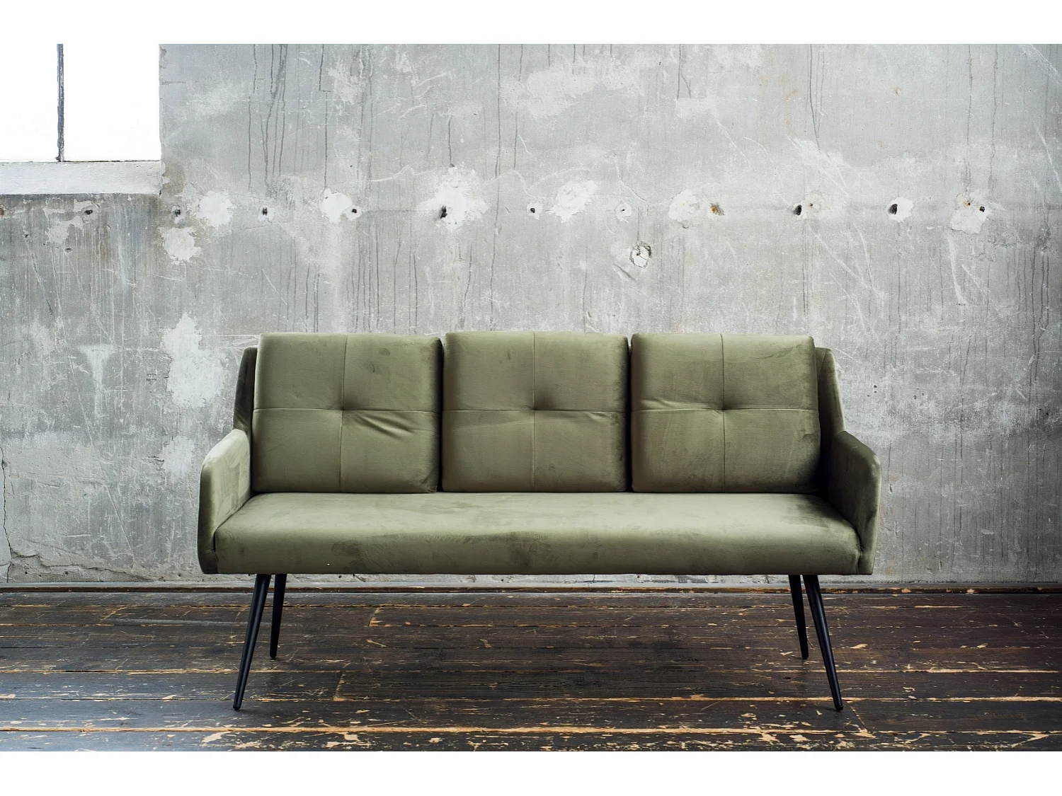 Esszimmerbank - Dunkelgrün Velvet - PIRI