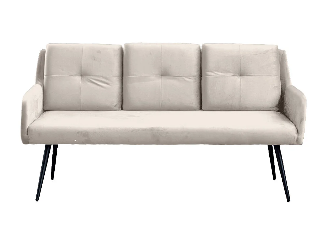 Esszimmerbank - Cremeweiß Velvet - PIRI