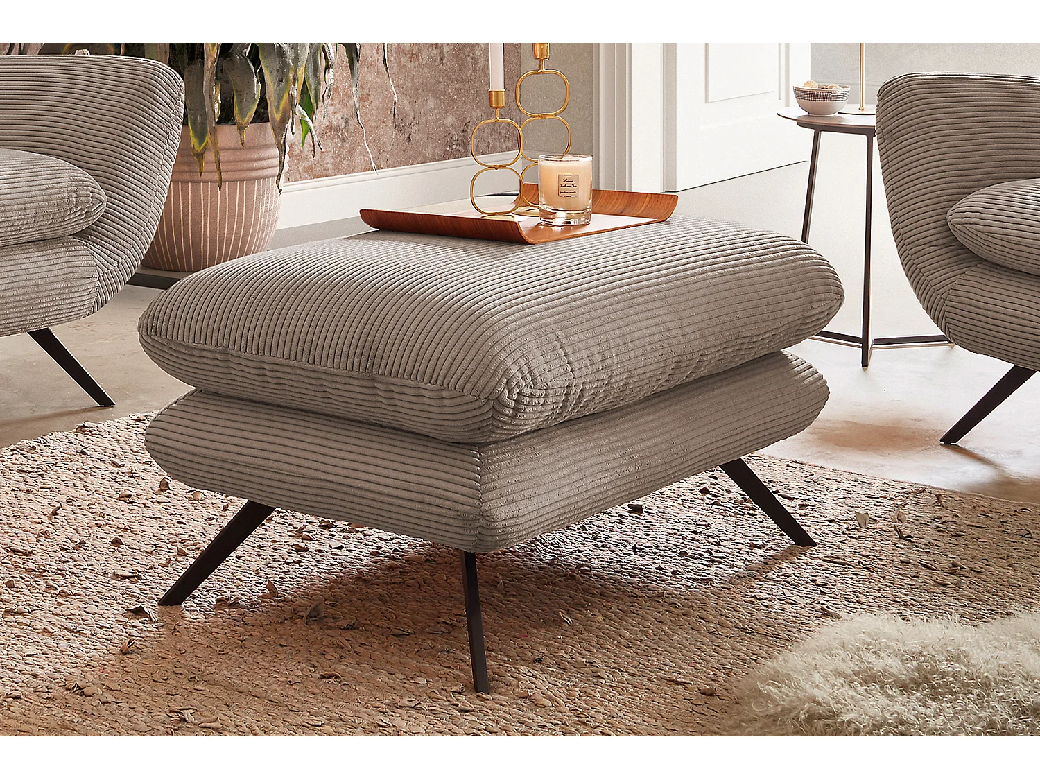 Sitzgruppe - Taupe  - CHARME