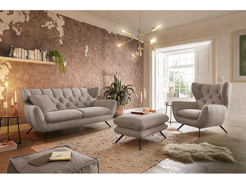 Sitzgruppe - Taupe  - CHARME