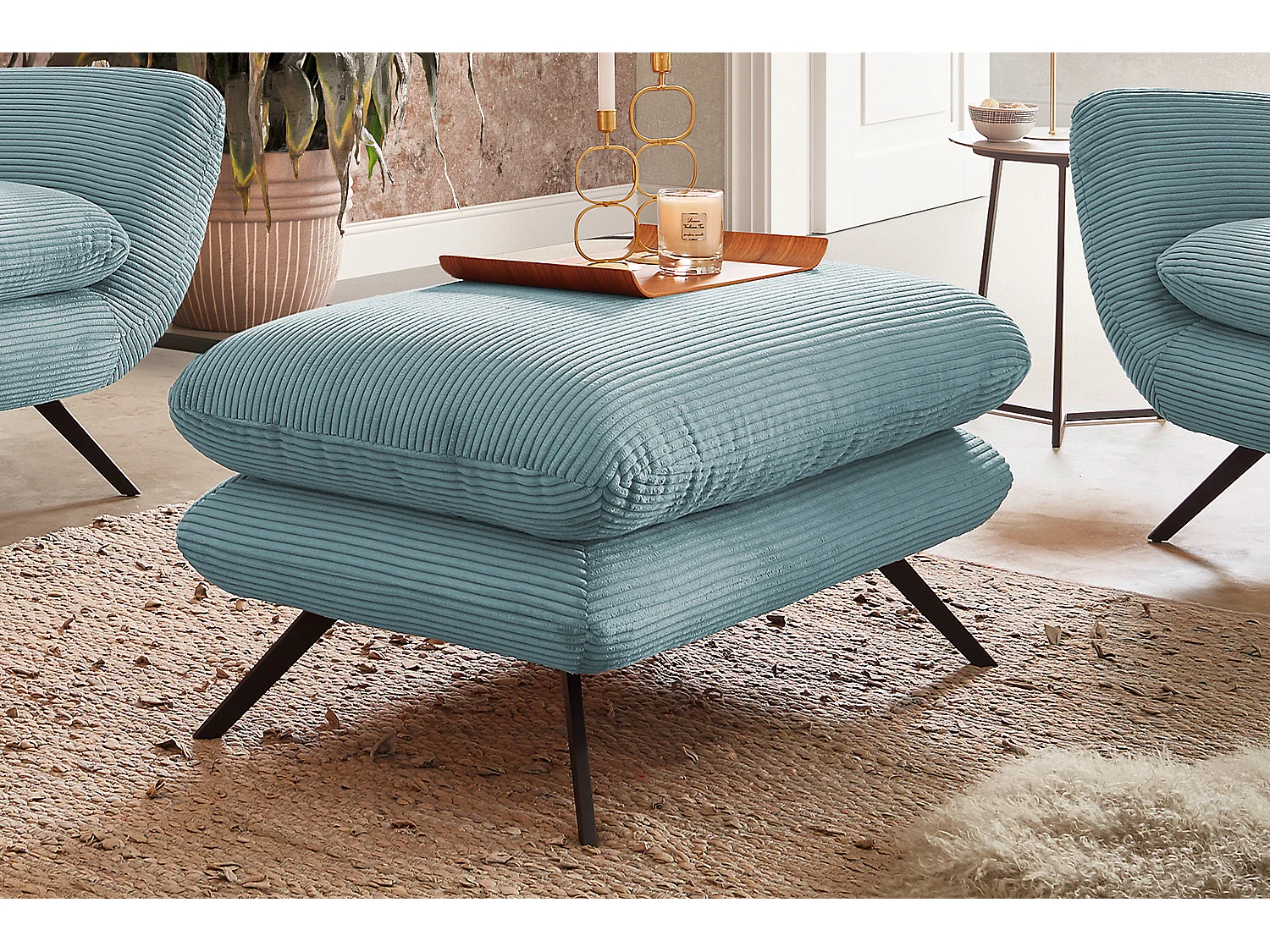 Sitzgruppe - Hellblau  - CHARME