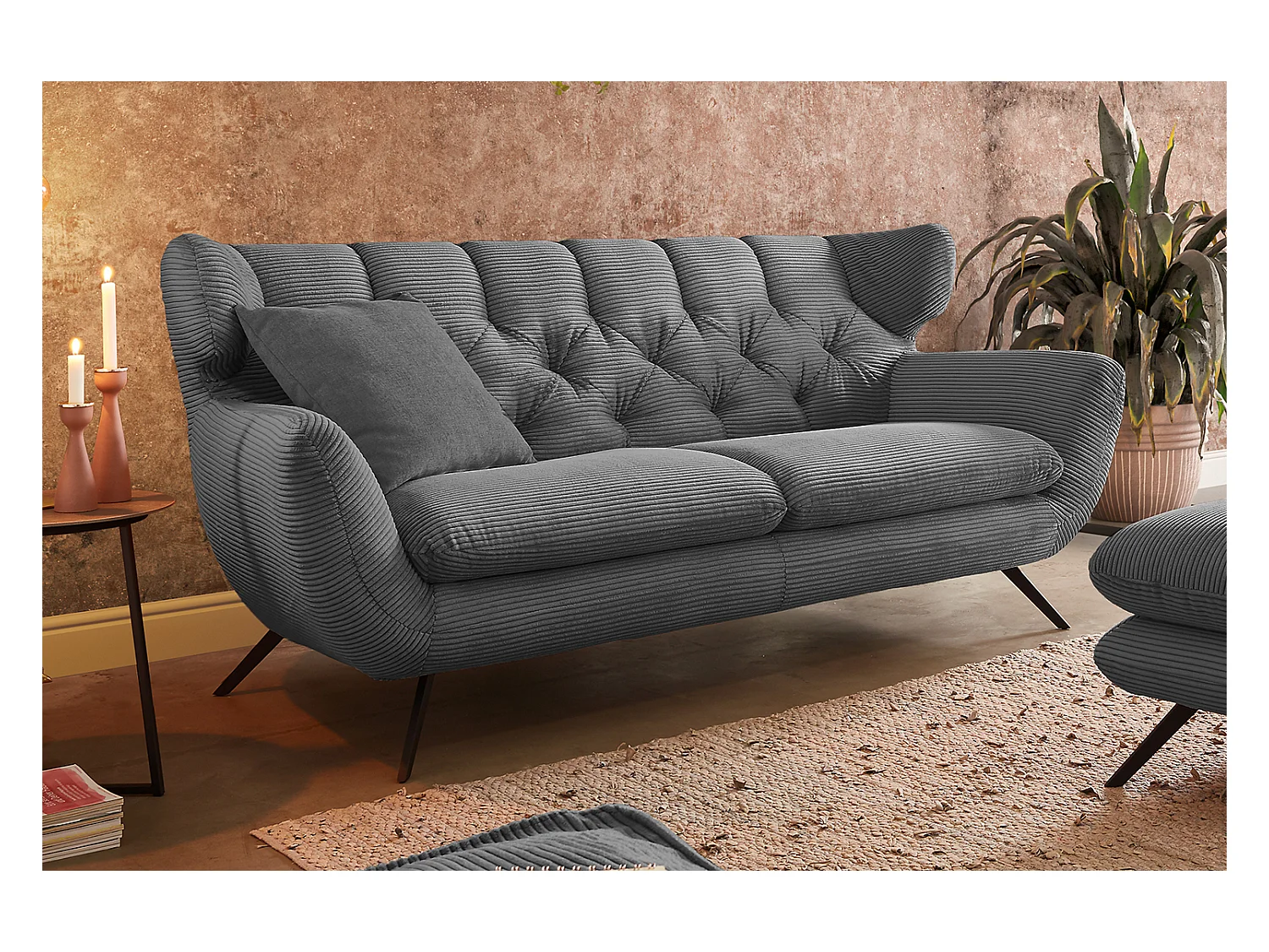 Sitzgruppe - Grau  - CHARME