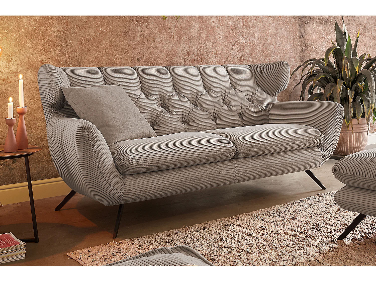 Sitzgruppe - Taupe  - CHARME