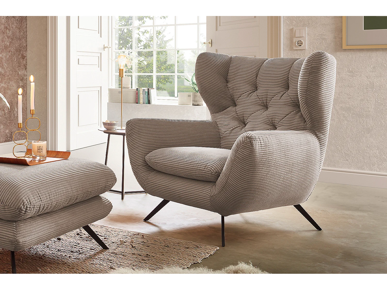 Sitzgruppe - Taupe  - CHARME