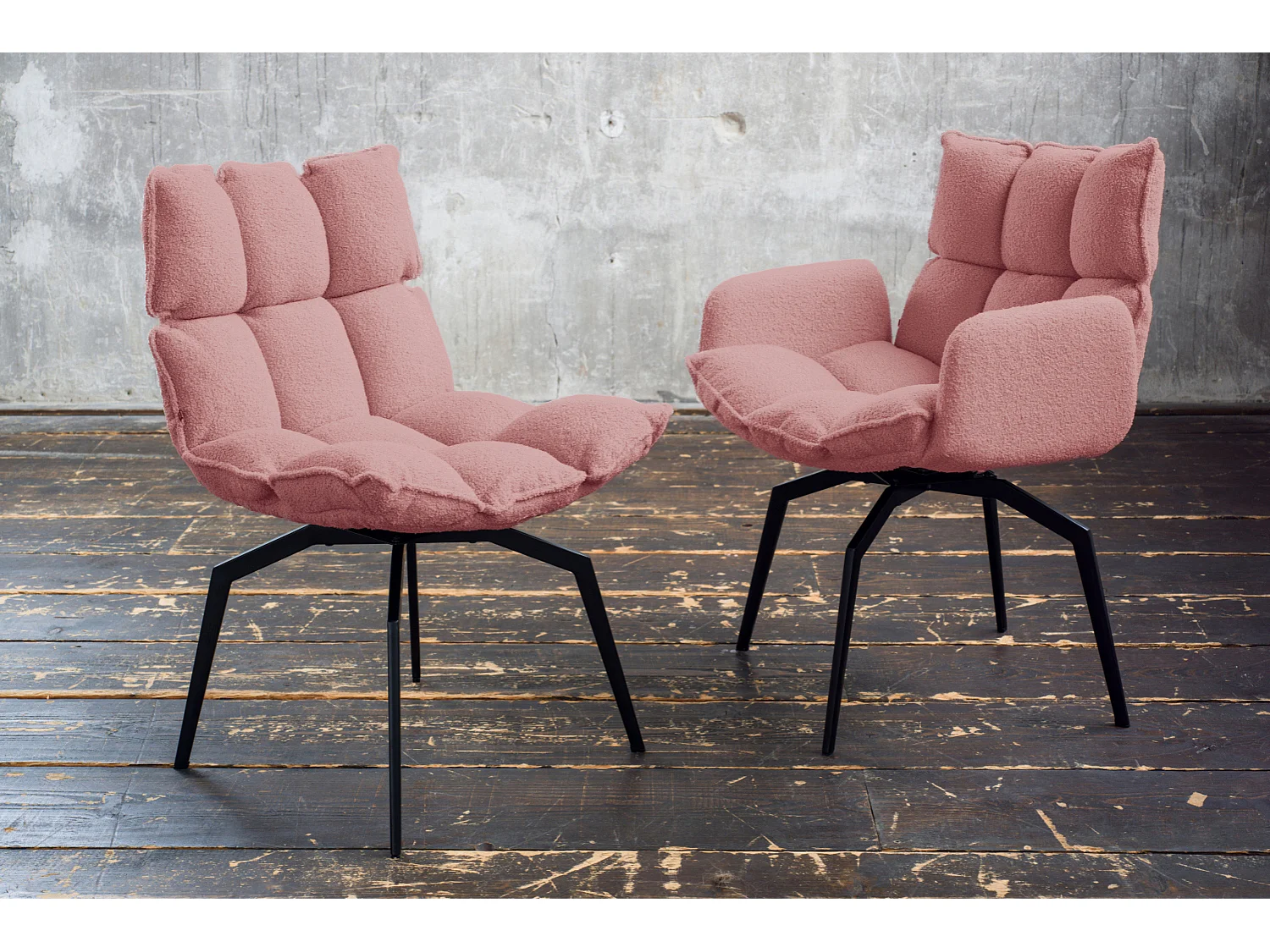 BARO - Roze Geweven stof - BARO