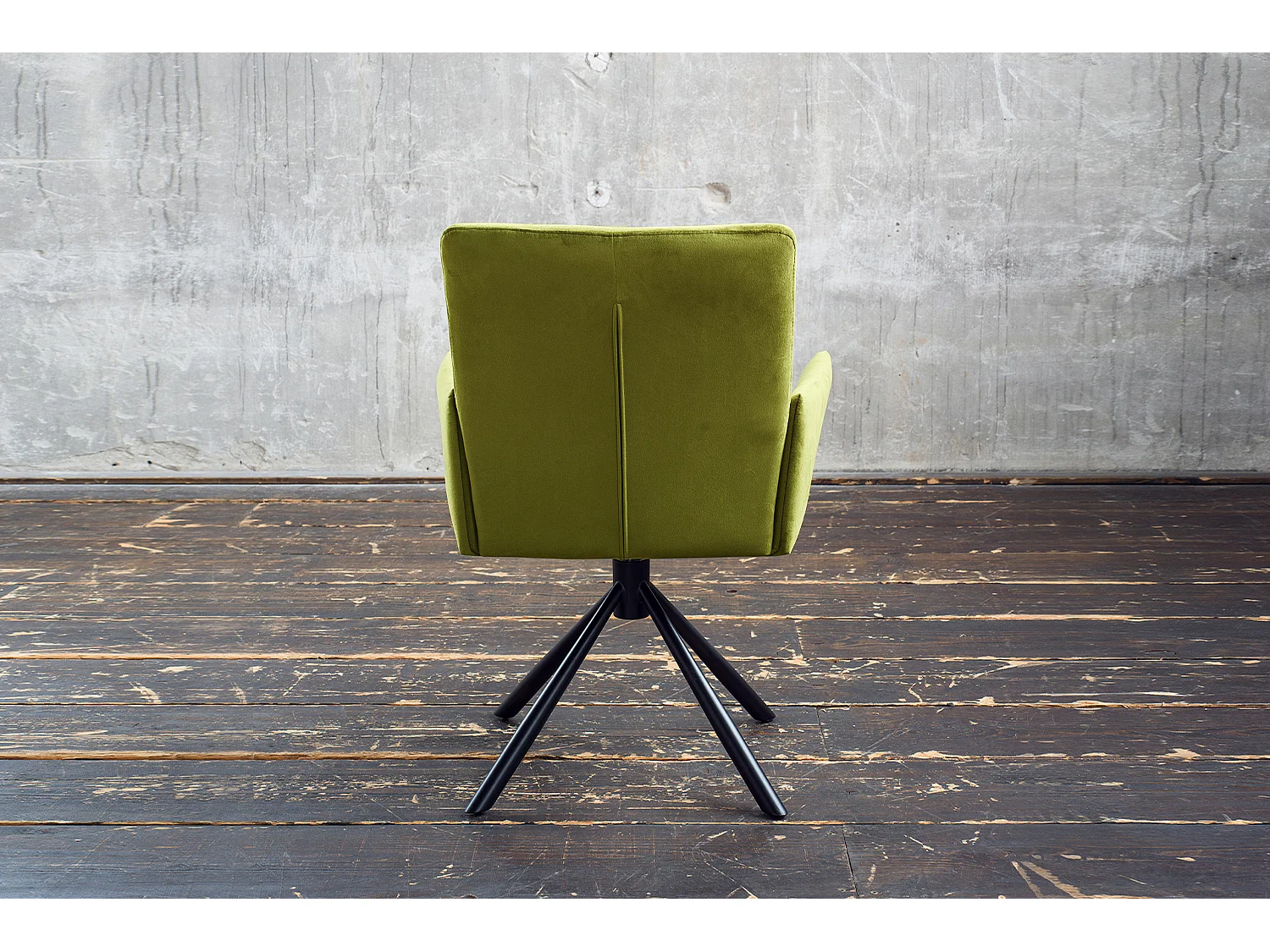 Esszimmerstuhl - Grün Velvet - KYRA