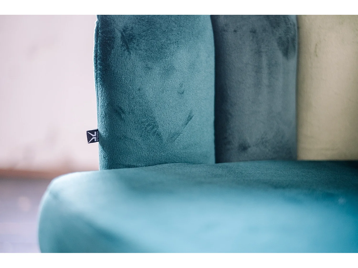 Sedia - verde velluto - FREJA