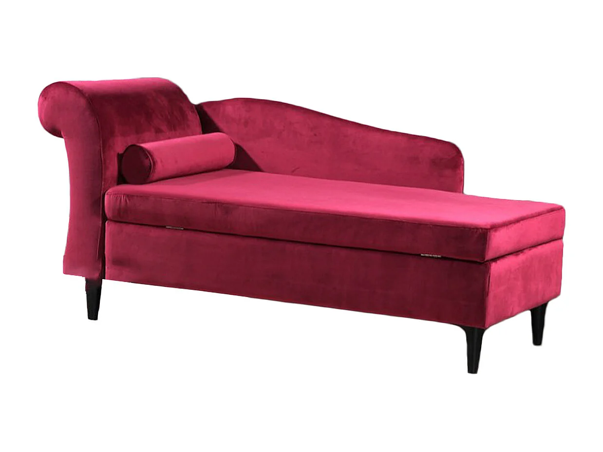 Diván - Rojo tela tejida - SARAH