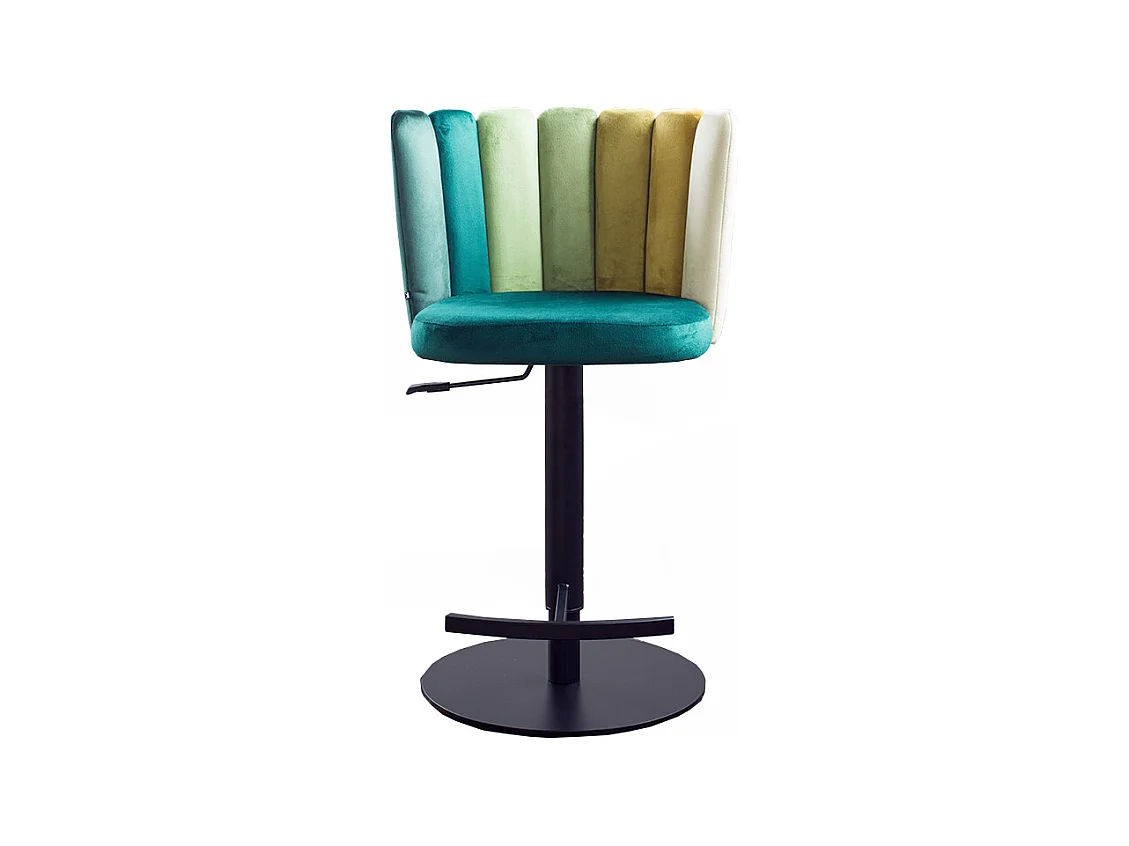 Taburete - Verde terciopelo - JADA