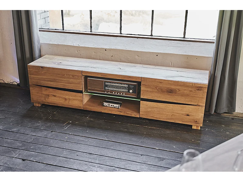 Lowboard - Holz Holz - YOSHA