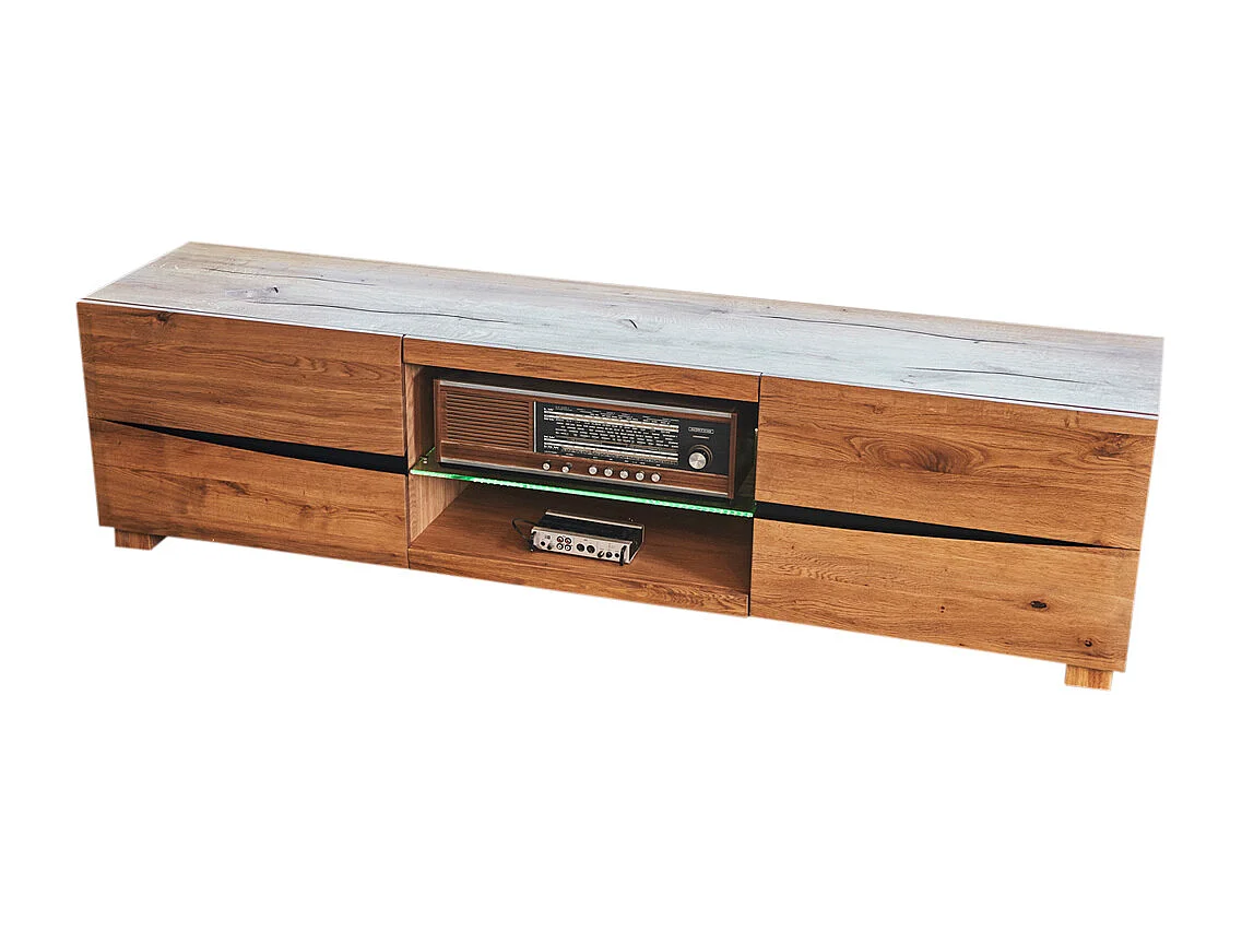 Lowboard - Holz Holz - YOSHA