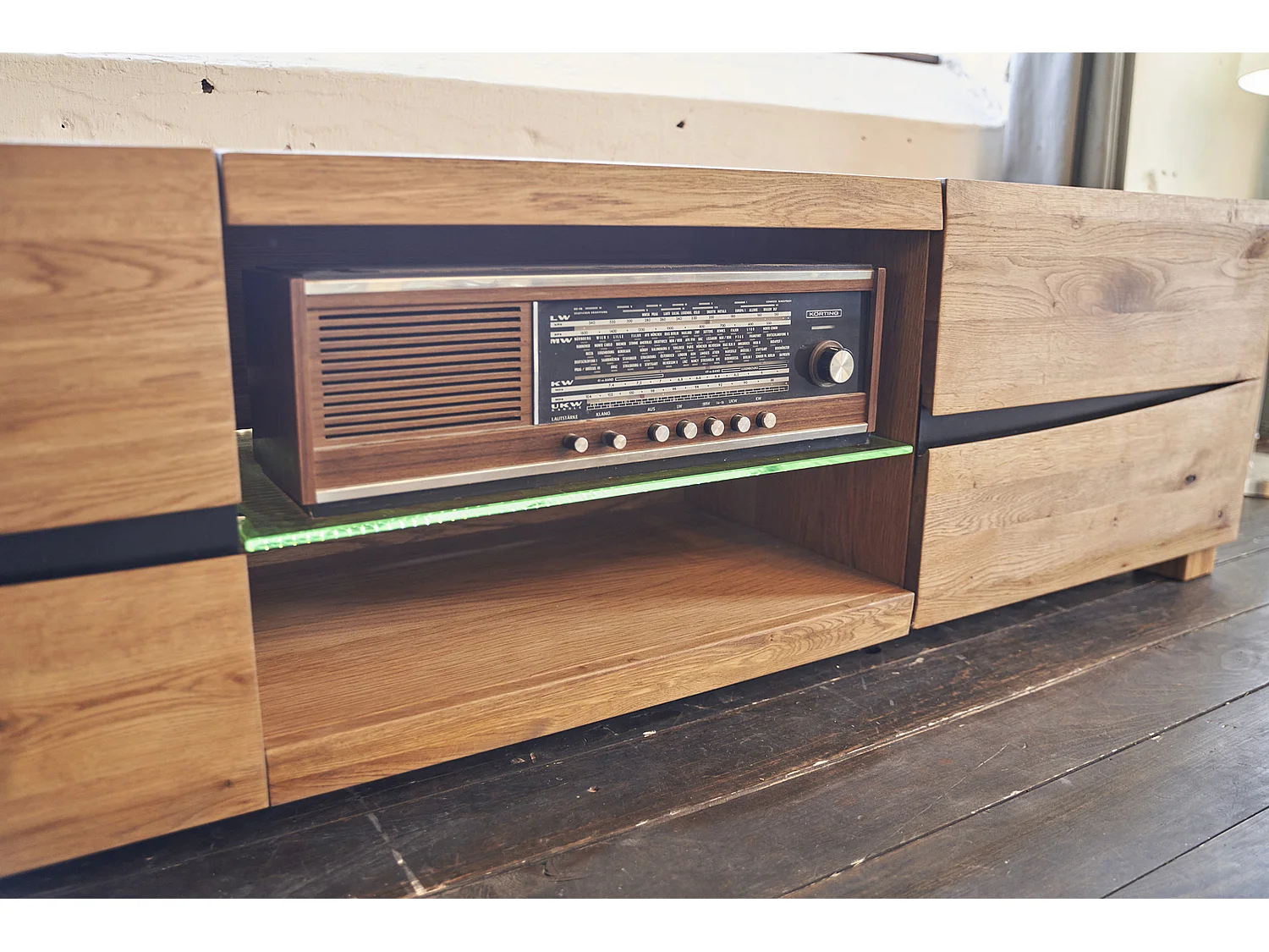 Lowboard - Holz Holz - YOSHA