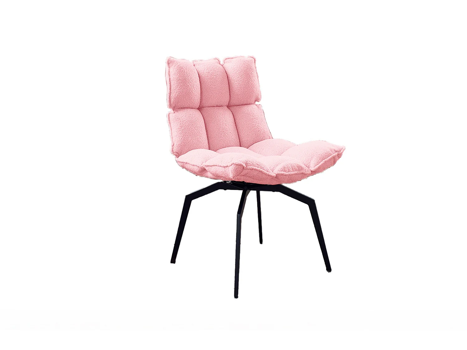 Polsterstuhl - Pink Webstoff - BARO