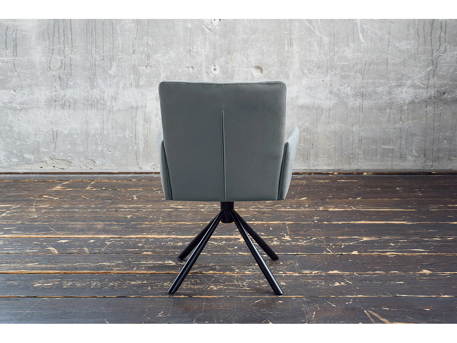 Chaise - Gris Velours - KYRA