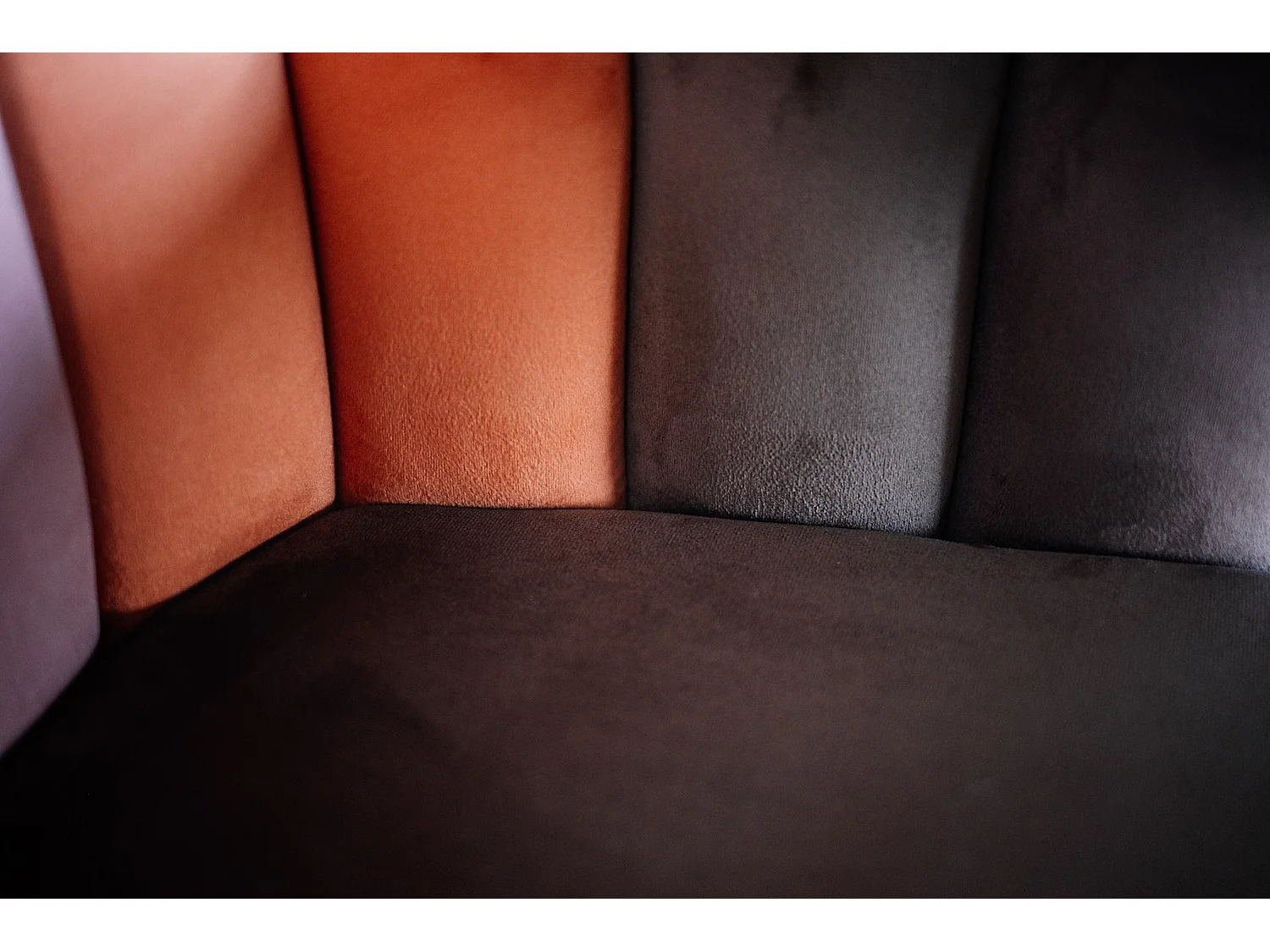 Chaise - marron Velours - FREJA