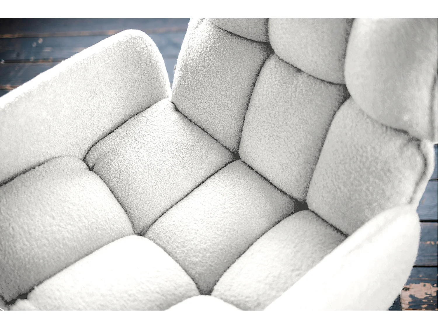 BARO - Wit Geweven stof - BARO