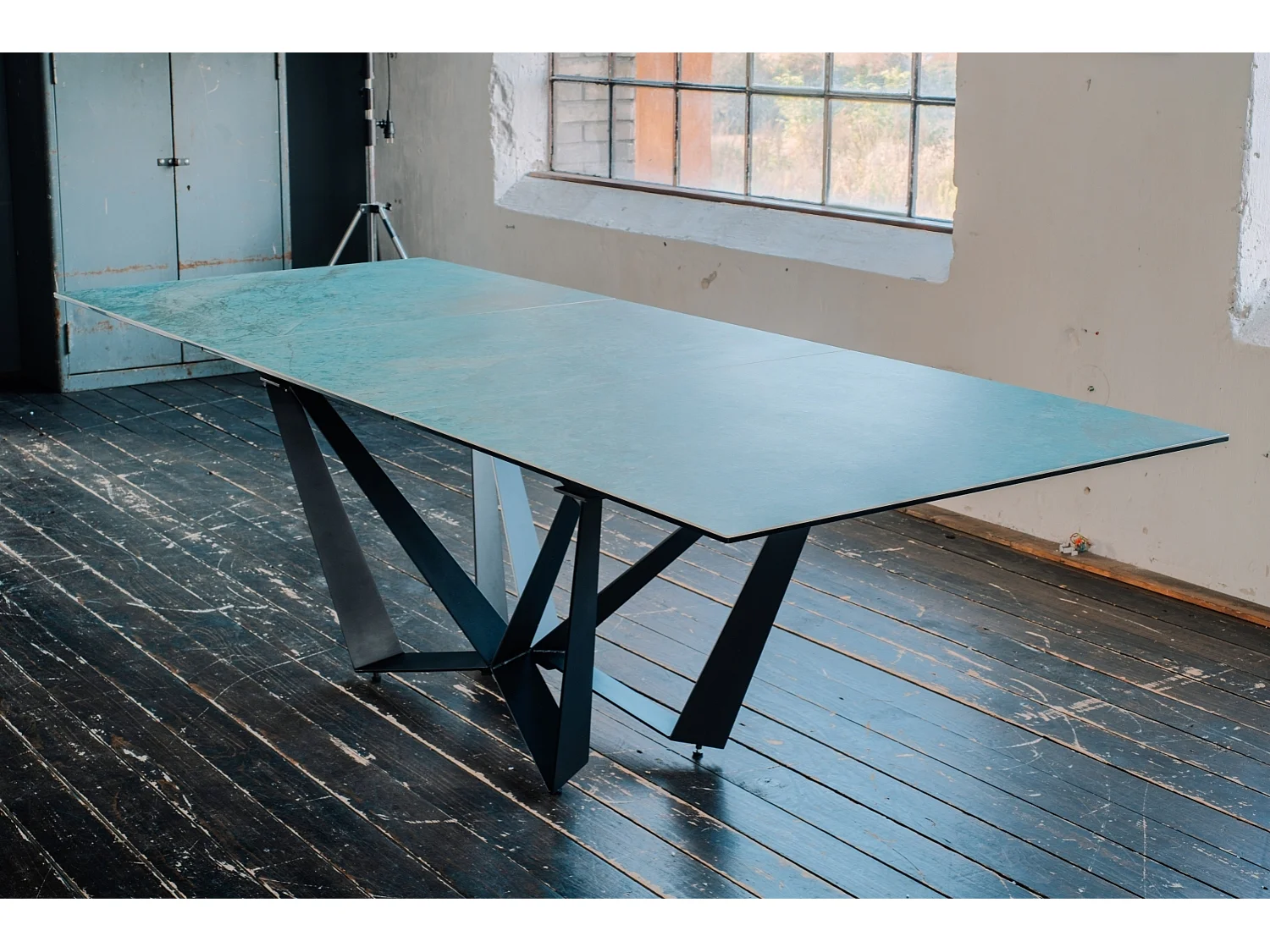 Eettafel - Groen Glas - 180 x 100 cm - ODAR