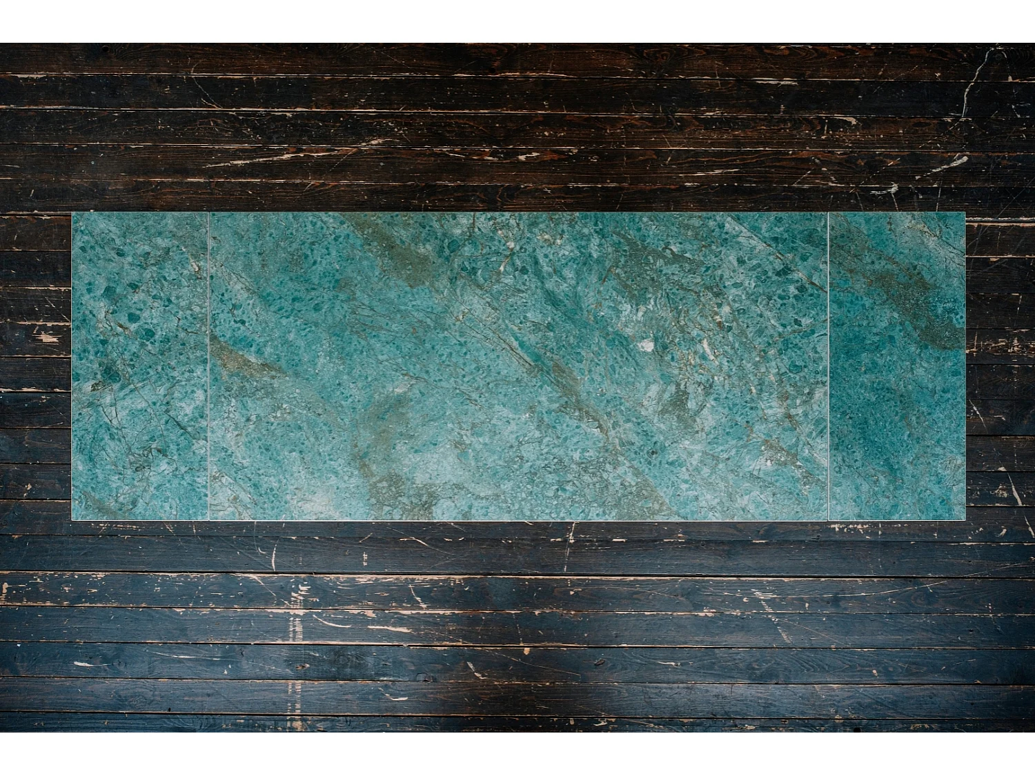 Eettafel - Groen Glas - 180 x 90 cm - LODI