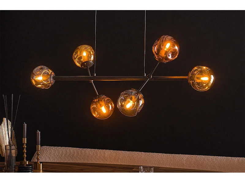 Lampe - Noir Verre - PELOTA