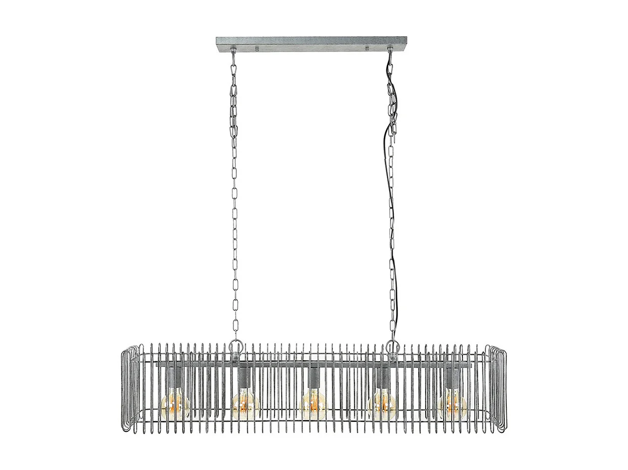 Lampe - argent métal - LORCA