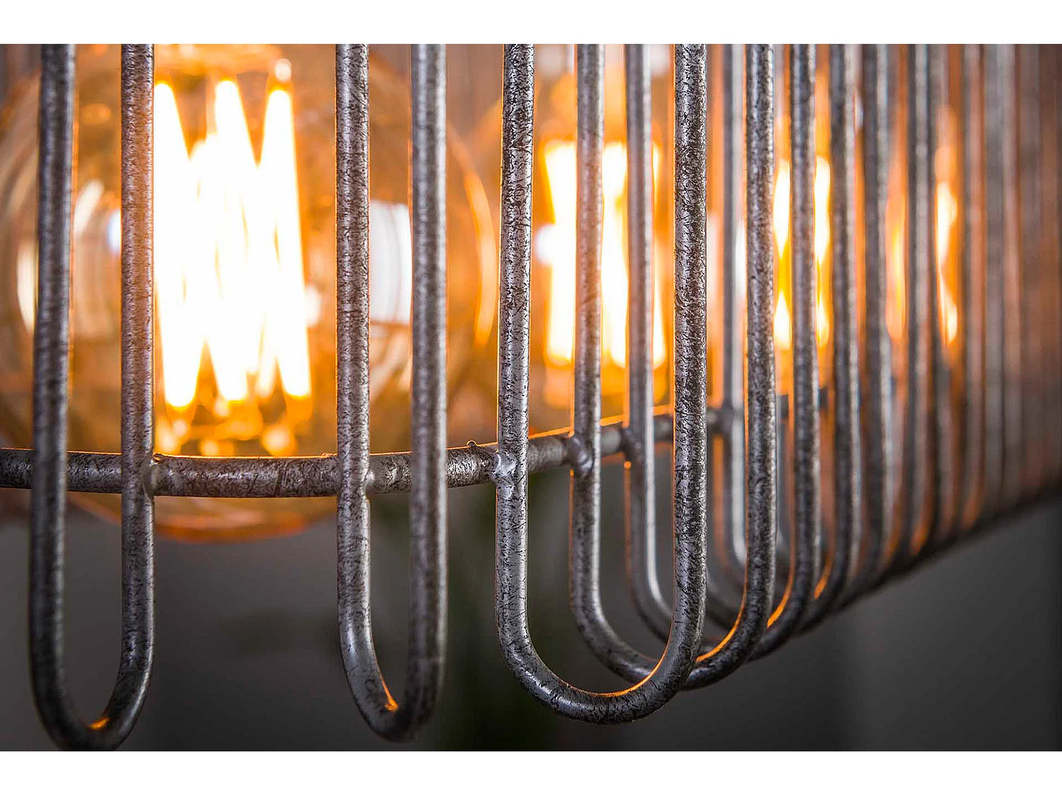 Lampe - argent métal - LORCA