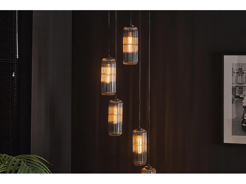 Lampe - Noir Verre - CARTOLA