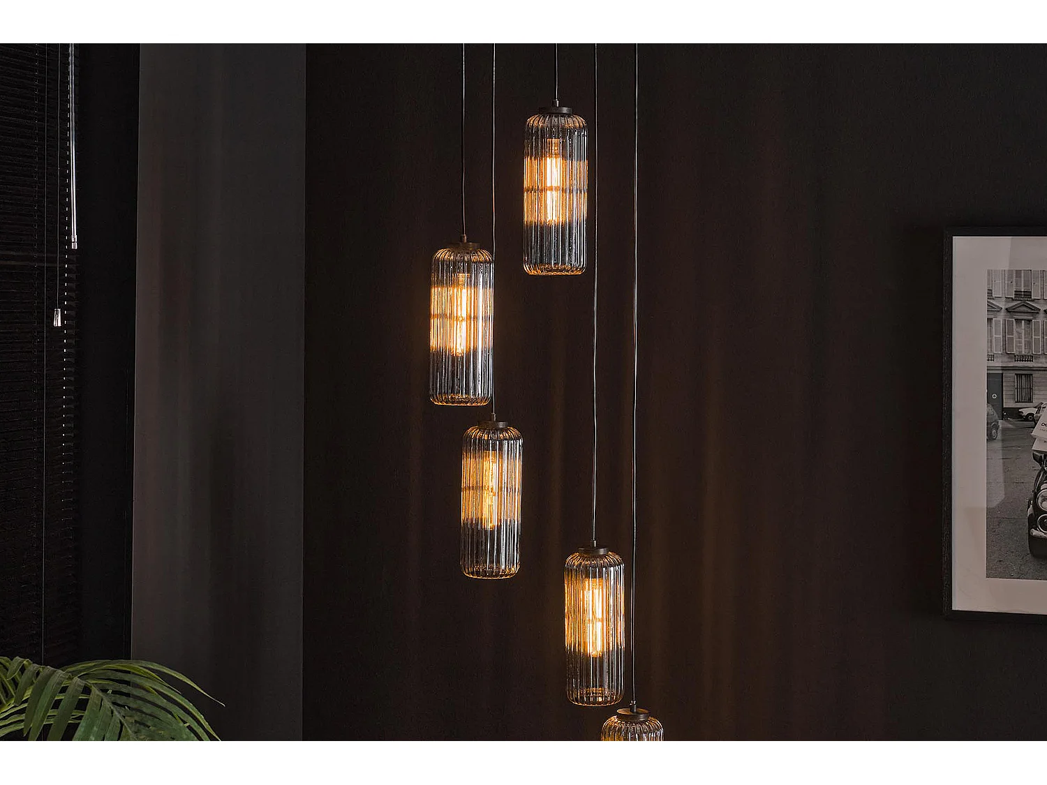 Lampe - Noir Verre - CARTOLA