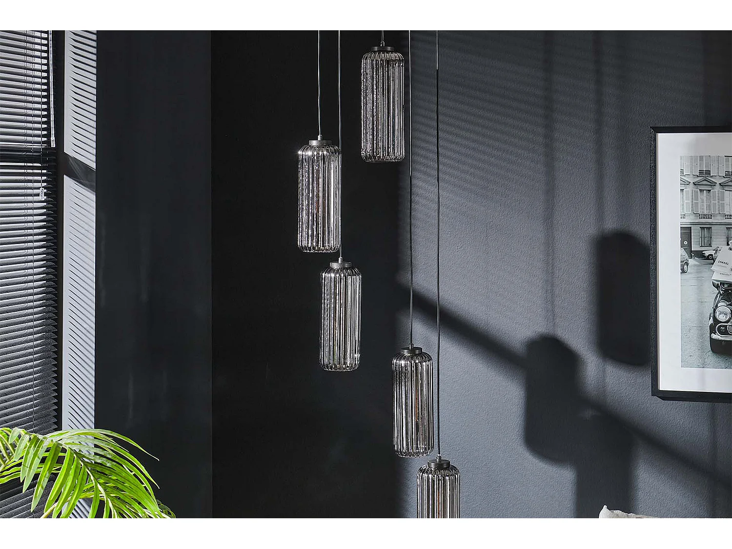 Lampe - Noir Verre - CARTOLA