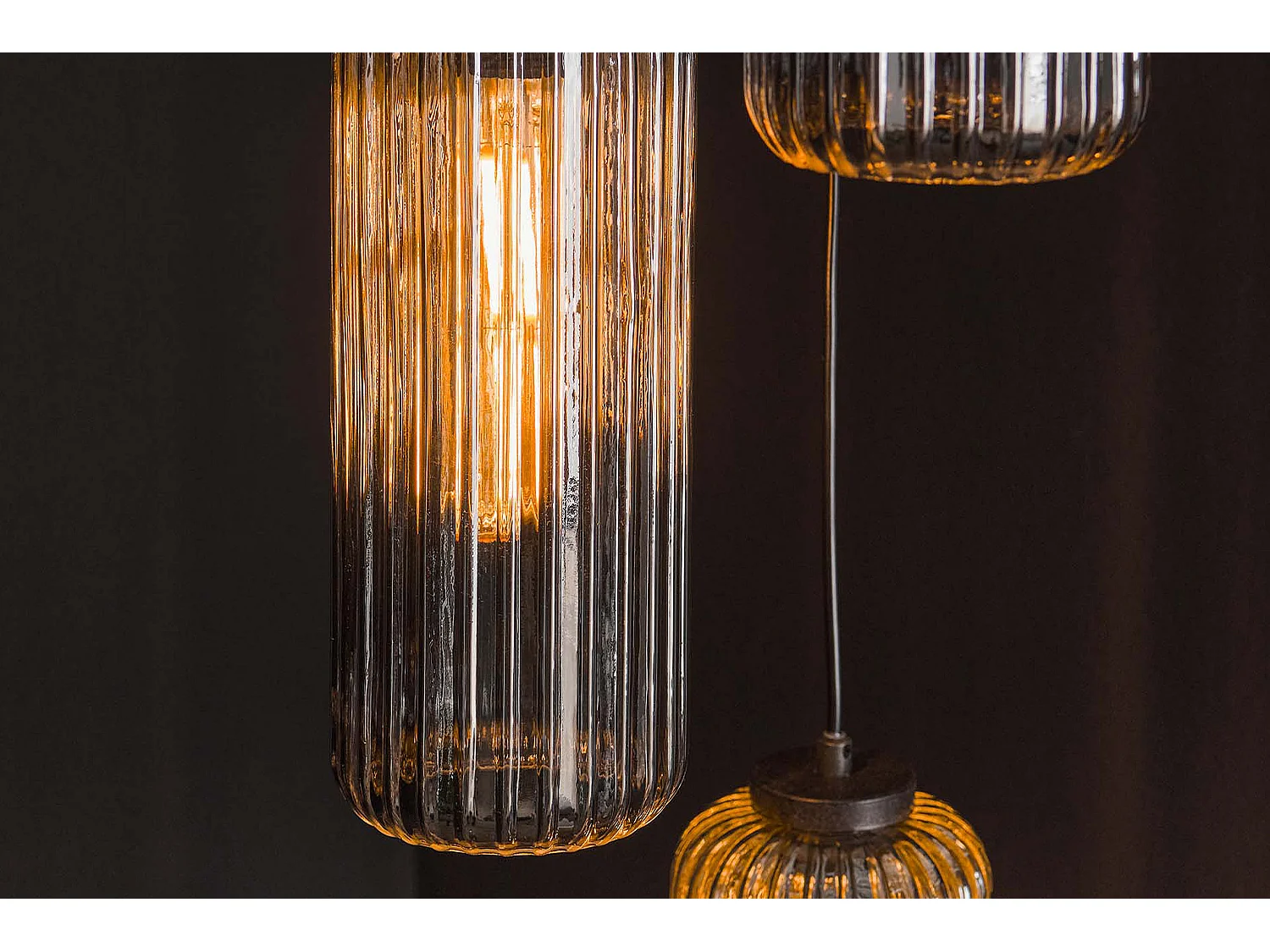 Lampe - Noir Verre - CARTOLA