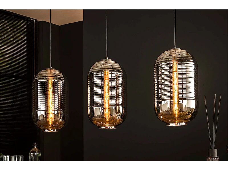 Lampe - Noir Verre - BRAGA