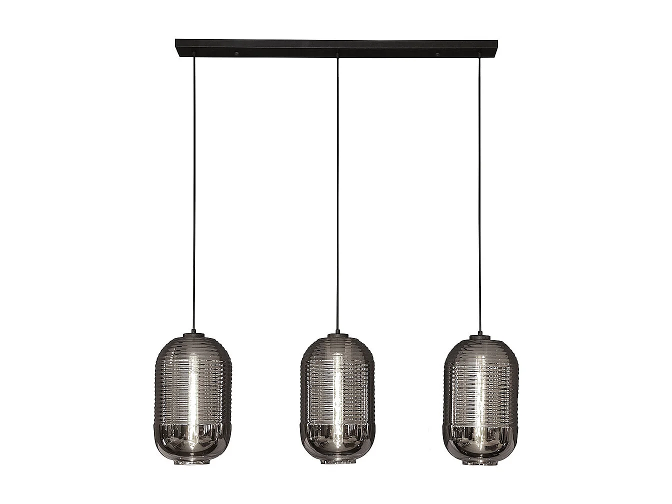 Lampe - Noir Verre - BRAGA
