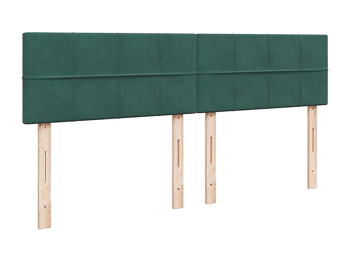 Estrutura de cama otomana com colchão 180x200 cm verde escuro