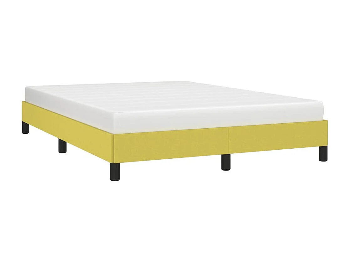 Bedframe zonder matras 140x200 cm stof groen