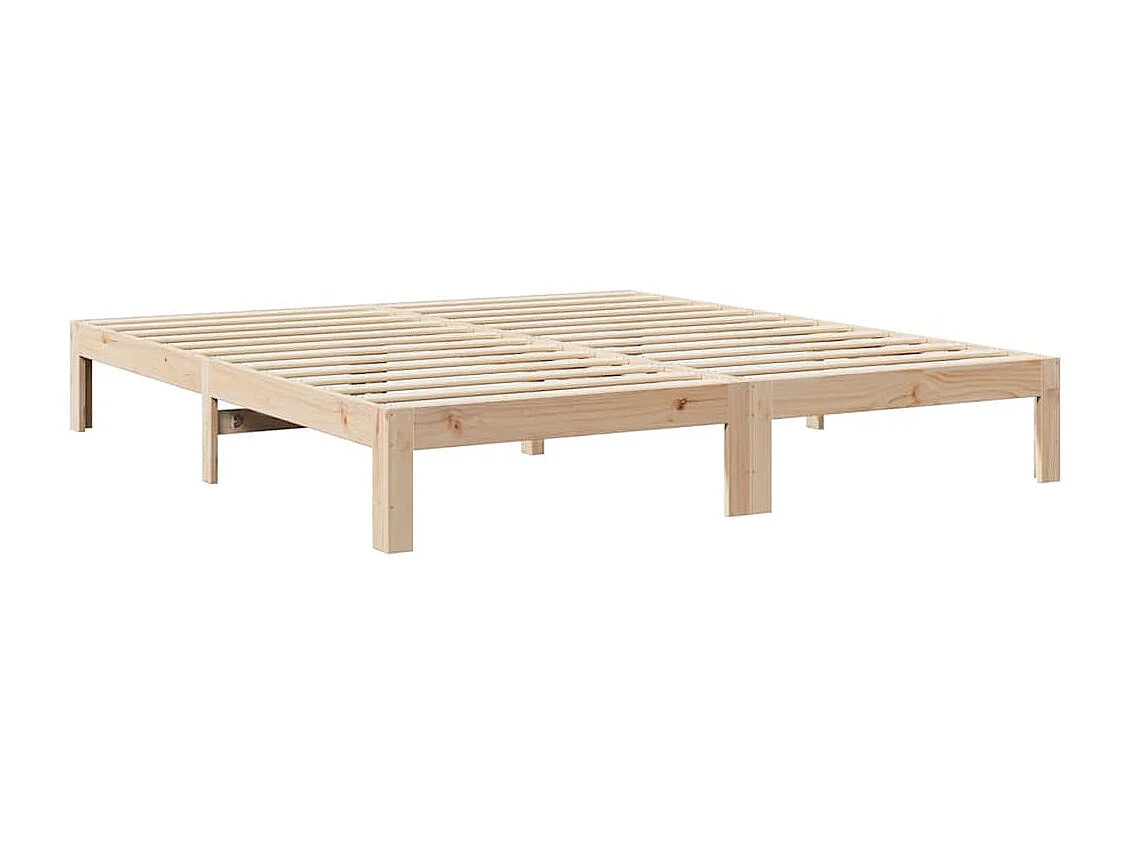 Estructura de cama familiar sin colchón 240x200 cm