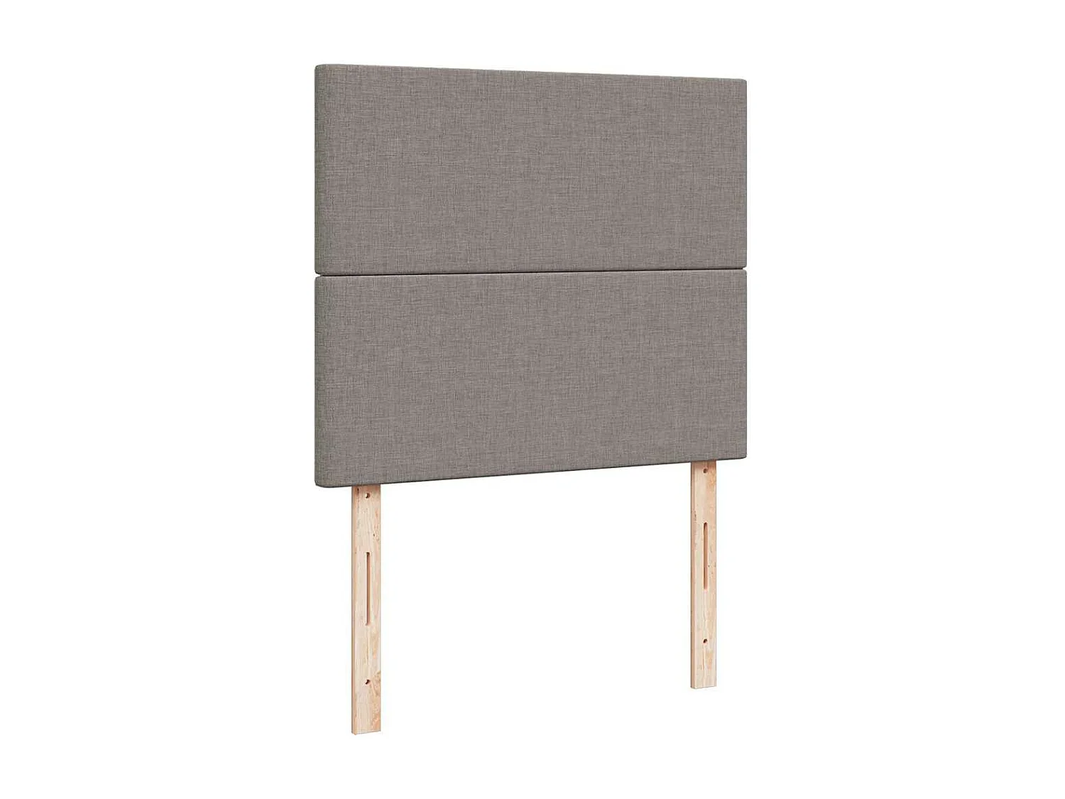 moldura de cama otomana  com tecido cinza 120x200cm