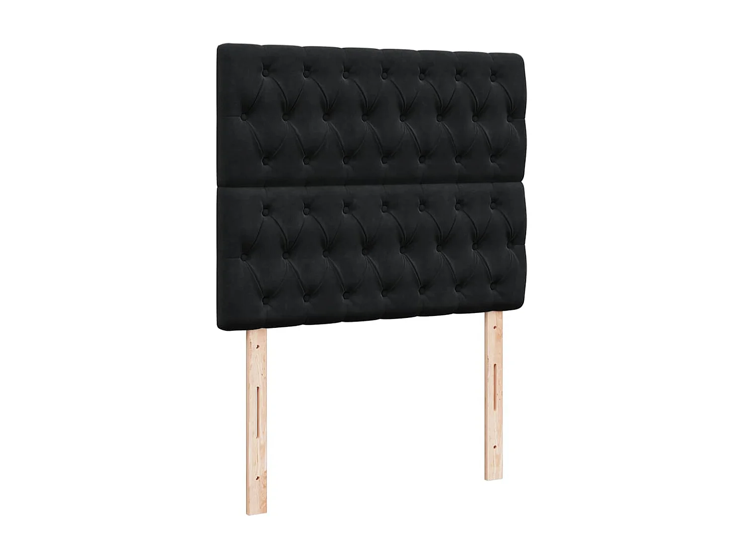 Cadre de lit ottoman avec matelas noir 120x200 cm velours