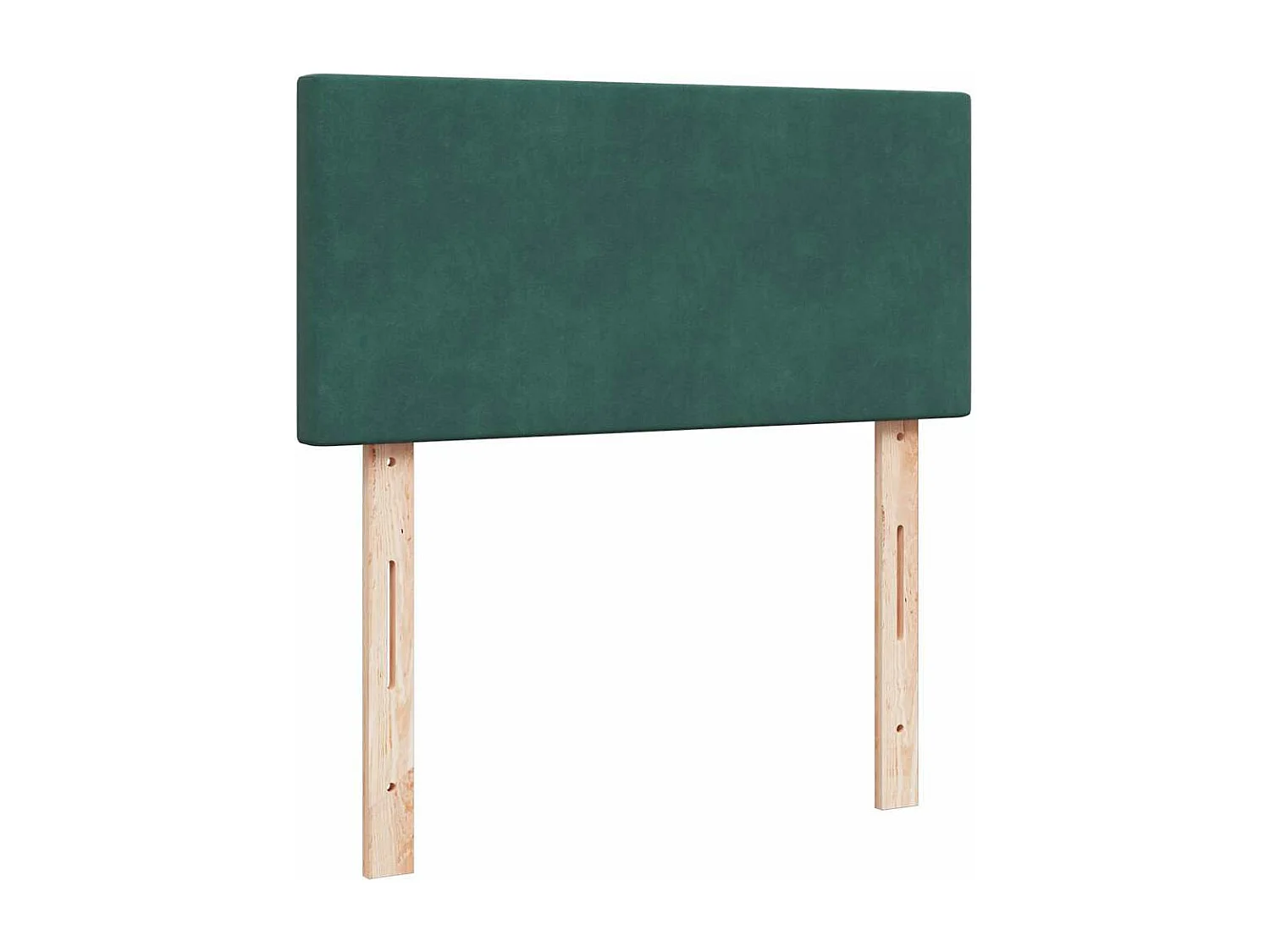 Estructura de cama otomana colchón terciopelo verde oscuro