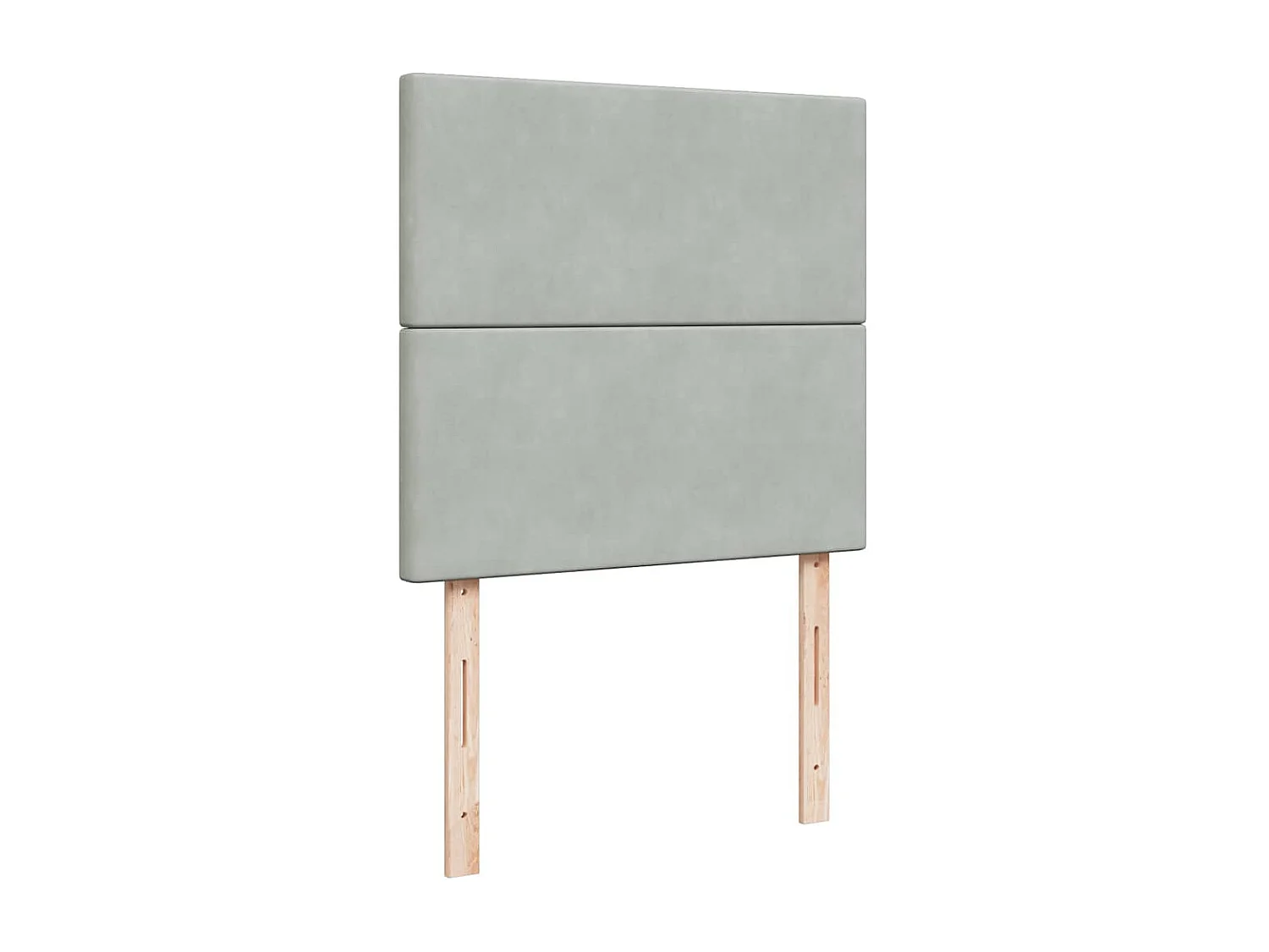 Estructura cama otomana colchones terciopelo gris claro