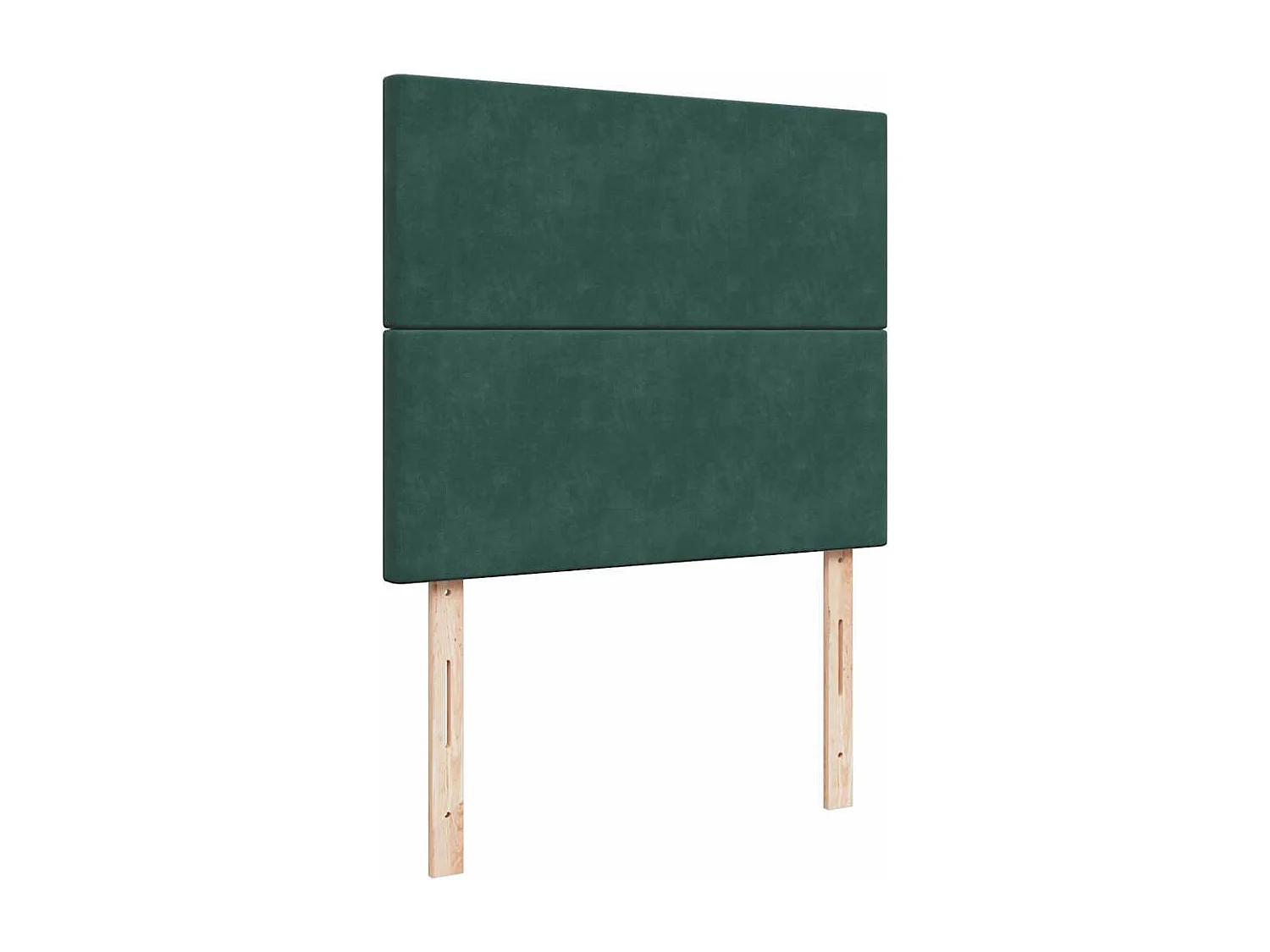 Cadre de lit ottoman avec matelas vert foncé 120x200 cm velours