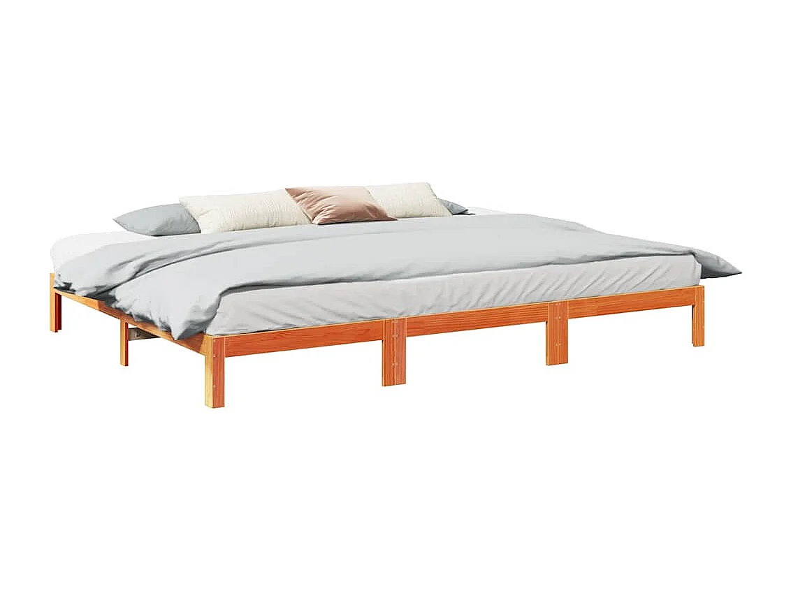 Estrutura de cama familiar sem colchão cera 270x200 cm