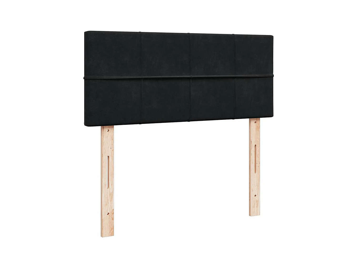 Cadre de lit ottoman avec matelas noir 120x200 cm velours