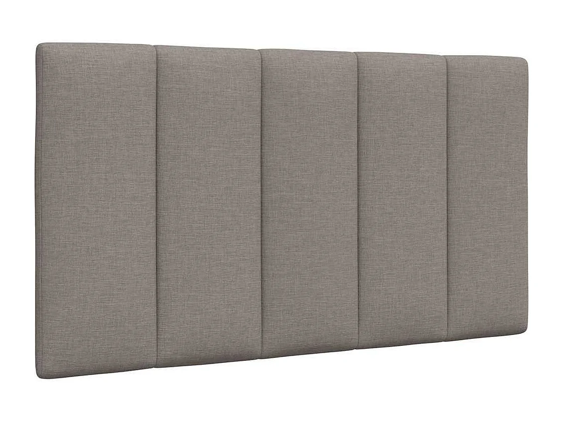 Bedframe zonder matras "Hanko" 90x200 cm stof taupe