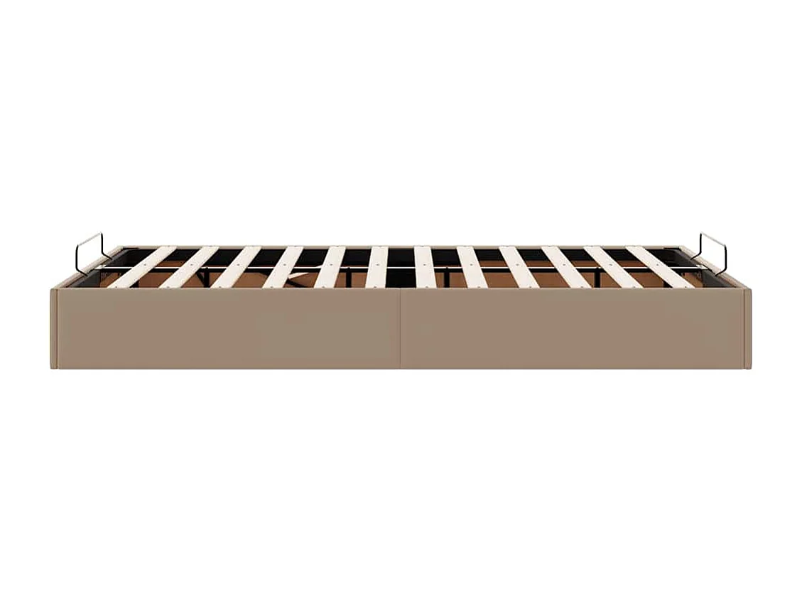 Estructura cama otomana sin colchón cappucino 120x200 cm