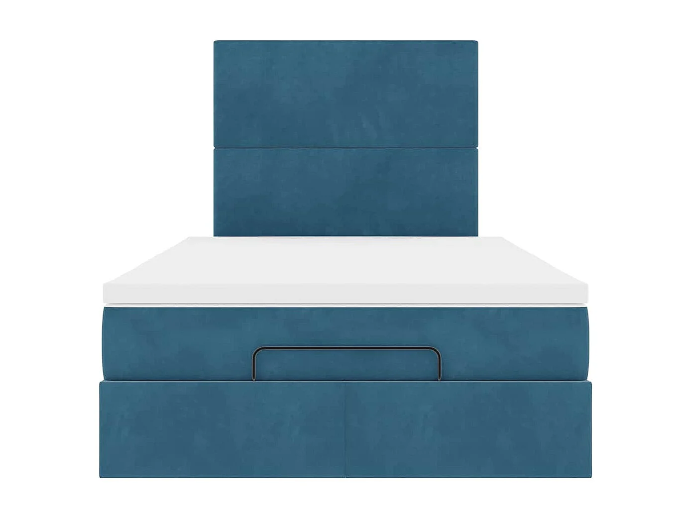 Ottoman bed met matrassen en LED's 120x200cm fluweel