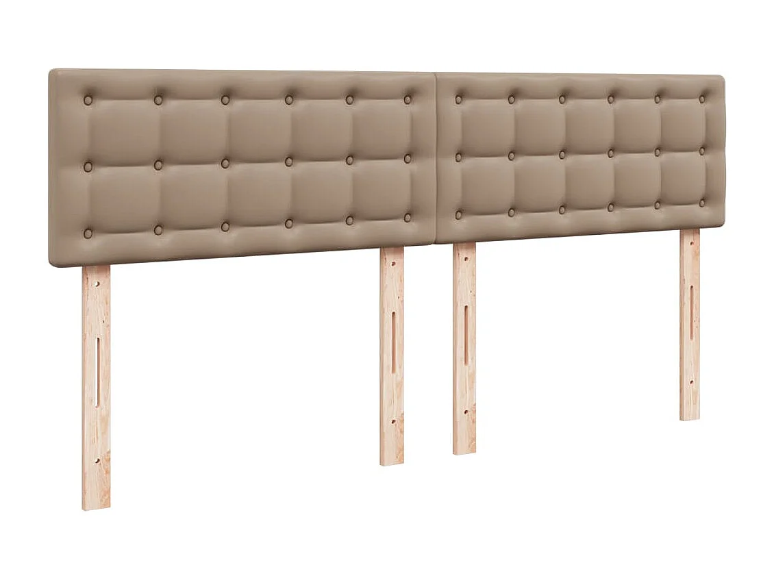 Sommier tapissier avec matelas Cappuccino 200x200 cm
