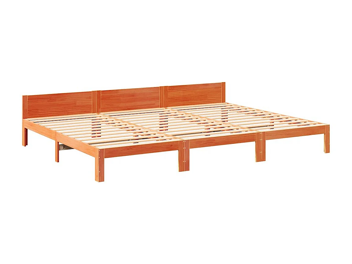 Estrutura de cama familiar sem colchão cera 240x200 cm