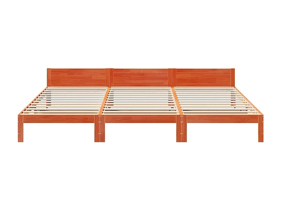 Estrutura de cama familiar sem colchão cera 240x200 cm