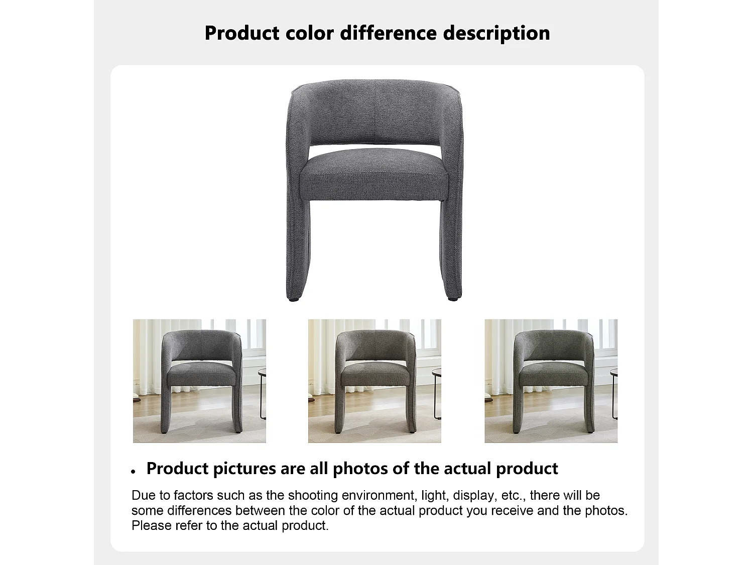 Chaise de loisir avec accoudoirs et repose-pieds - 66 x 65 x 73 + 48 x 41 x 41 cm - Polaire peluche - Gris