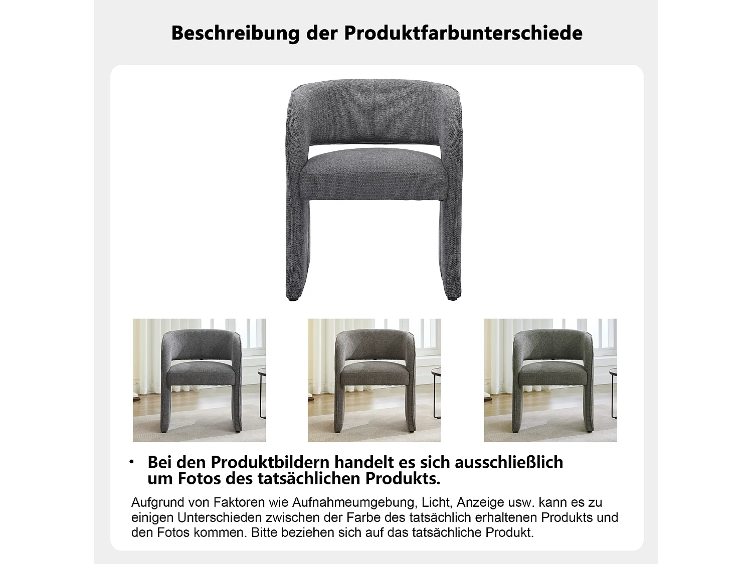 Chaise de loisir avec accoudoirs et repose-pieds - 66 x 65 x 73 + 48 x 41 x 41 cm - Polaire peluche - Gris